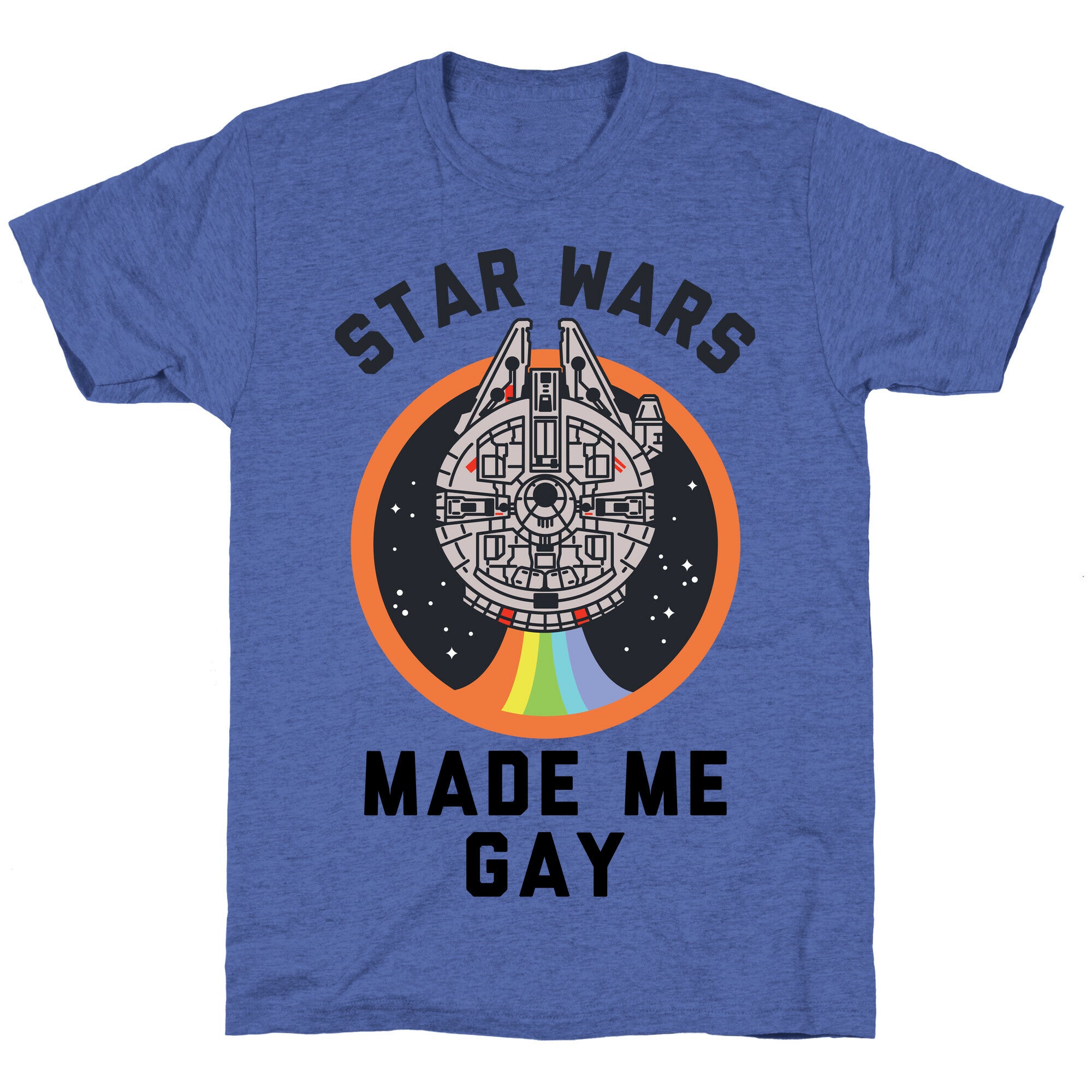 Star Wars Made Me Gay Unisex Triblend Tee